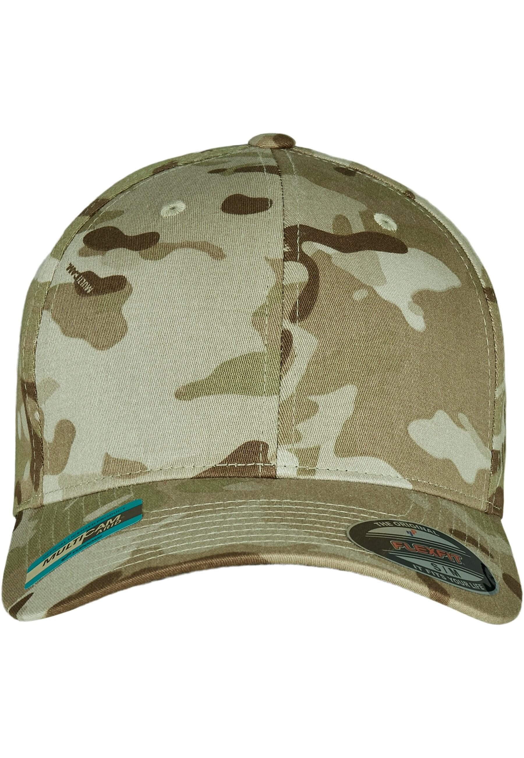 Flexfit Unisex Baseballkappe Multicam | Gestreckte Passform | Gebogenes Visier